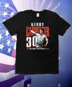 Kerry Carpenter Detroit Player Name T-Shirt