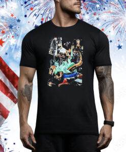 NYC Dino Raptor City Tee Shirt