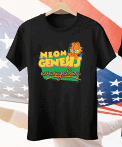 Neon Genesis Evangelion Garfield Tee Shirt