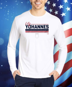 Official Lily Yohannes Amsterdamsche Football Club Ajax Stripe Uswntpa Shirt