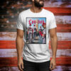 Official London Series On June 8-9 2024 Philadelphia Phillies Are Coming MLB World Tour Poster Tee Shirt