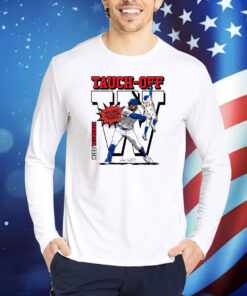 Official Mike Tauchman Chicago Cubs Tauch-Off Here Comes The Palatine Pounder Shirt