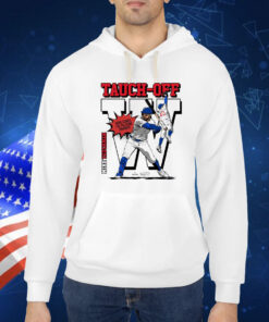 Official Mike Tauchman Chicago Cubs Tauch-Off Here Comes The Palatine Pounder Shirt