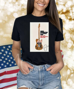 Official Poster Bruce Springsteean And E Street Band June 12 2024 Madrid Spain Shirt