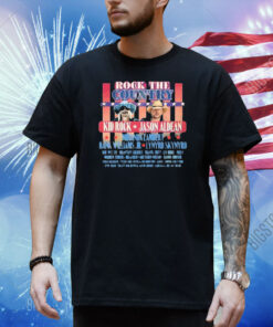 Official Rock The Country Kid Rock Jason Aldean Shirt
