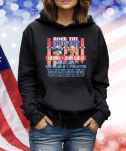 Official Rock The Country Kid Rock Jason Aldean Shirt
