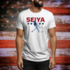 Official Seiya Suzuki Chicago Cubs Slugger Swing Tee Shirt