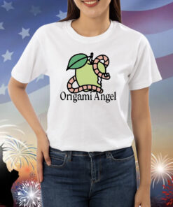 Origami angel apple worm Shirt