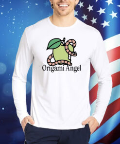 Origami angel apple worm Shirt