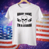 Skull Nobody Knows I’m A Lesbian Tee Shirt