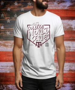 Texas A&M Aggies 2024 NCAA Men’s Baseball College World Series Tee Shirt