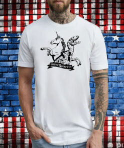 Trust And Safety Unicorn Dinosauria T-Shirt