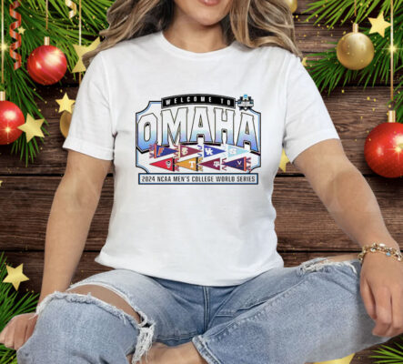 Welcome To Ohama 2024 Mens College World Series Tee Shirt