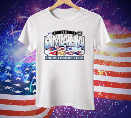 Welcome To Ohama 2024 Mens College World Series Tee Shirt