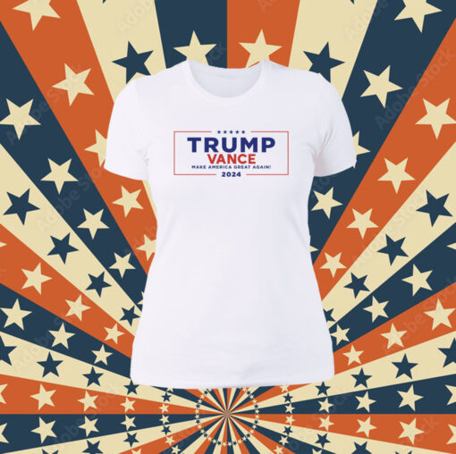 Trump Vance Make America Great Again 2024 Women Shirt