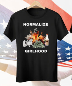 Eyecandyusa Normalize Girlhood Tee Shirt
