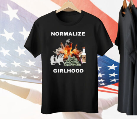Eyecandyusa Normalize Girlhood Tee Shirt