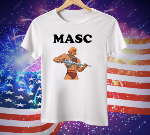 Masc He-Man Cartoon Tee Shirt