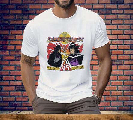 Summerslam 1994 Undertaker Vs Undertaker Tee Shirt
