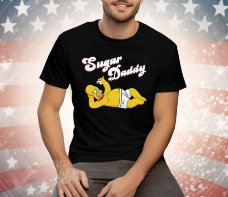 Homer The Simpsons Sugar Daddy Tee Shirt