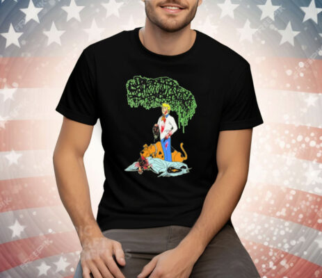 Sanguisugabogg Fred And Scooby Doo Tee Shirt
