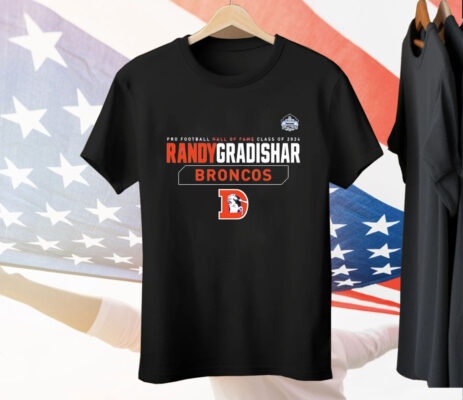 Randy Gradishar Pro Football Hall of Fame Class of 2024 Tee Shirt