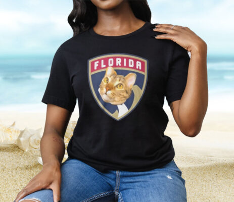 Paul Maurice Cat Florida Panthers Tee Shirt