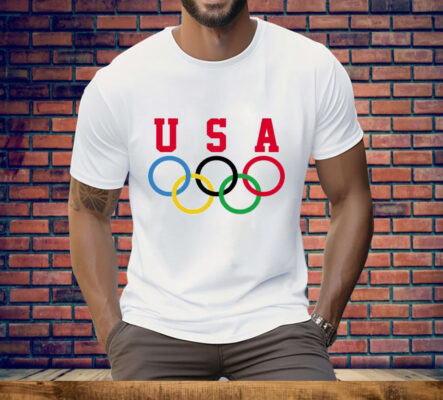 USA Olympics Logo Tee Shirt