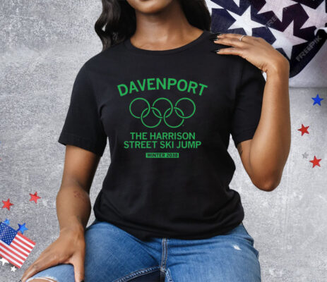 Davenport The Harrison Street Ski Jump Tee Shirt