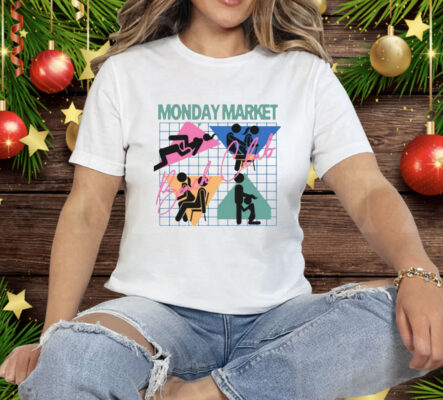 Monday Market Beach Club Natural Tee Shirt