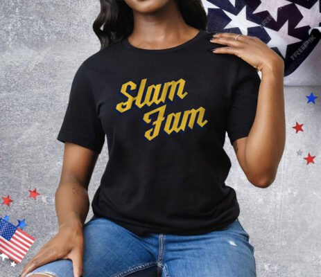 MILWAUKEE BASEBALL SLAM FAM Tee Shirt