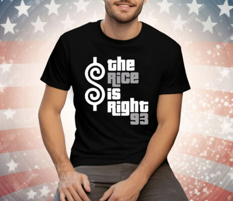 Ben Rice The Rice Is Right Tee Shirt