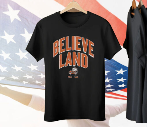 Believeland Cleveland Browns Brownie T-Shirt