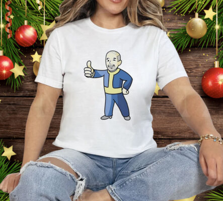 Vault Nate Fallout cartoons Tee Shirt