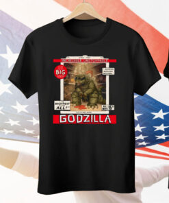 Incredible Unstoppable Godzilla Tee Shirt