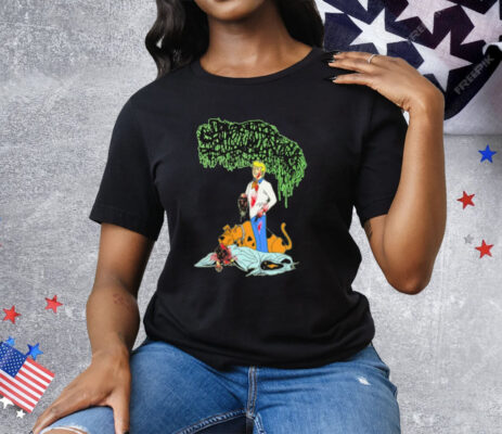 Sanguisugabogg Fred And Scooby Doo Tee Shirt