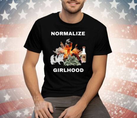 Eyecandyusa Normalize Girlhood Tee Shirt