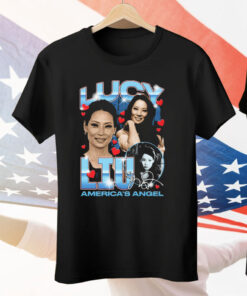 Lucy Liu America's Angel Tee Shirt