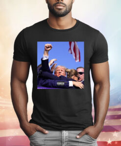 Trump Being Taken Off Stage By Secret Service T-Shirt