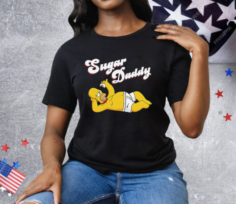Homer The Simpsons Sugar Daddy Tee Shirt