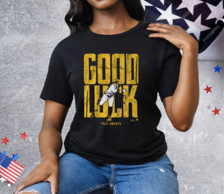 PAUL SKENES GOOD LUCK Tee Shirt