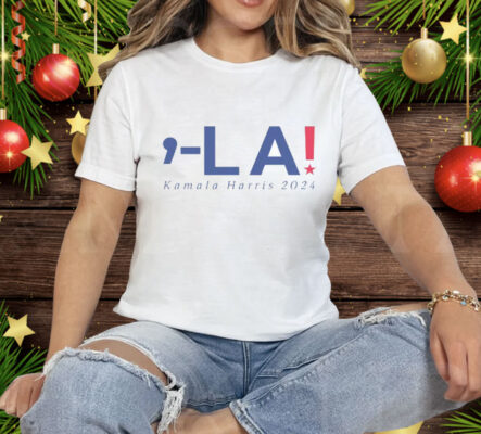 Comma La Kamala Harris 2024 Tee Shirt