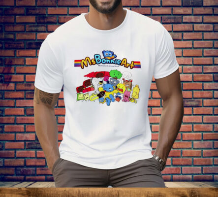 Ms Bonnie Art illustrator & voice actor Tee Shirt