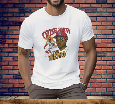 St Louis Cardinals Ozzie Smith The Wizard Tee Shirt