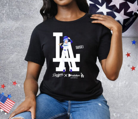 La Dodgers X Hololive Night Suisei Tee Shirt