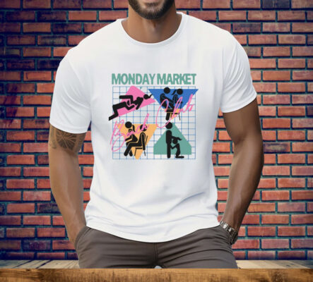 Monday Market Beach Club Natural Tee Shirt