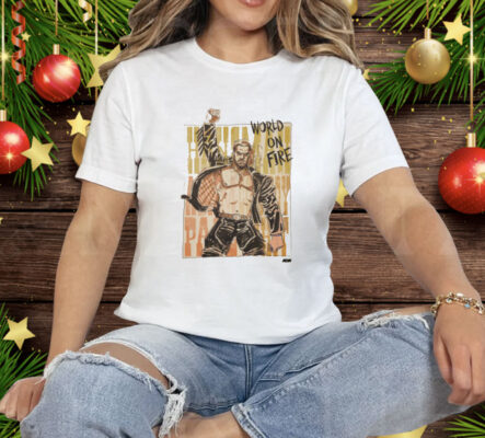 HANGMAN ADAM PAGE WORLD ON FIRE Tee Shirt