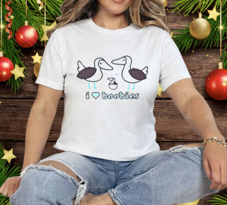 I Love Boobies Tee Shirt