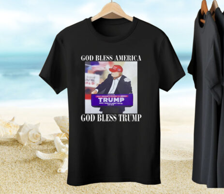 God Bless America God Bless Trump Tee Shirt