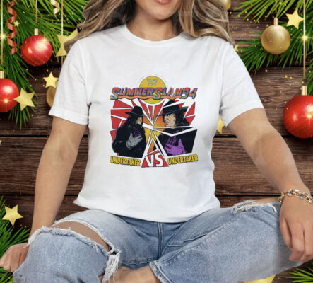 Summerslam 1994 Undertaker Vs Undertaker Tee Shirt